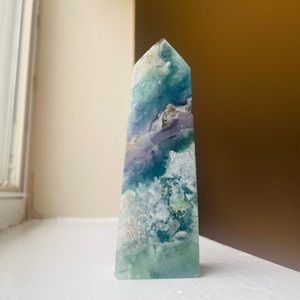 Feather Fluorite Tower